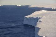 Foto del 2020 del glaciar antártico Thwaites, difundida por el British Antarctic Survey. Survey. AP/David Vaughan/British Antarctic Survey