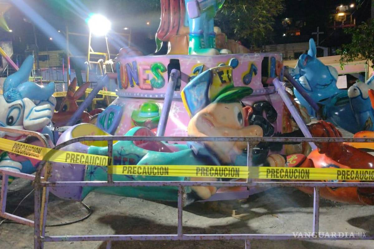 Percance en juego mecánico deja tres lesionados en Monterrey