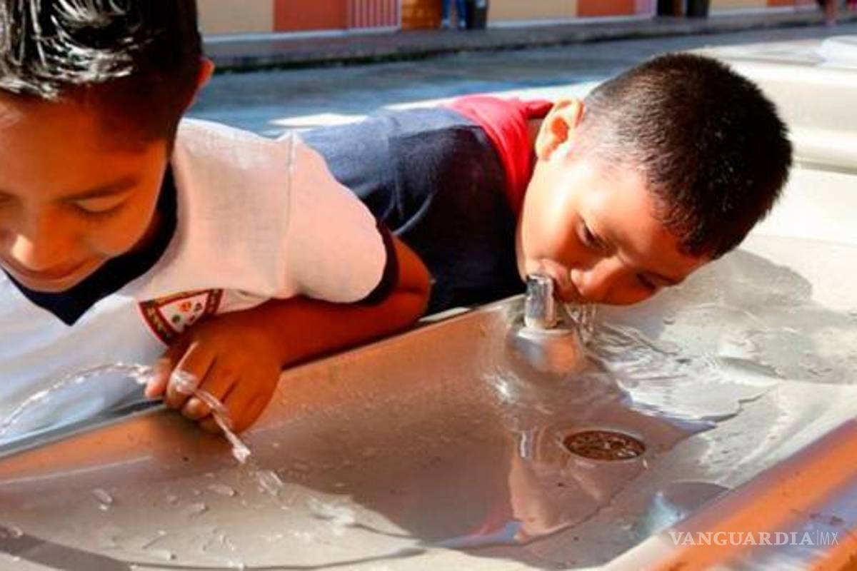 Bebederos y ventilación en salones: prioridad para rehabilitación que se realizará en escuelas de Coahuila