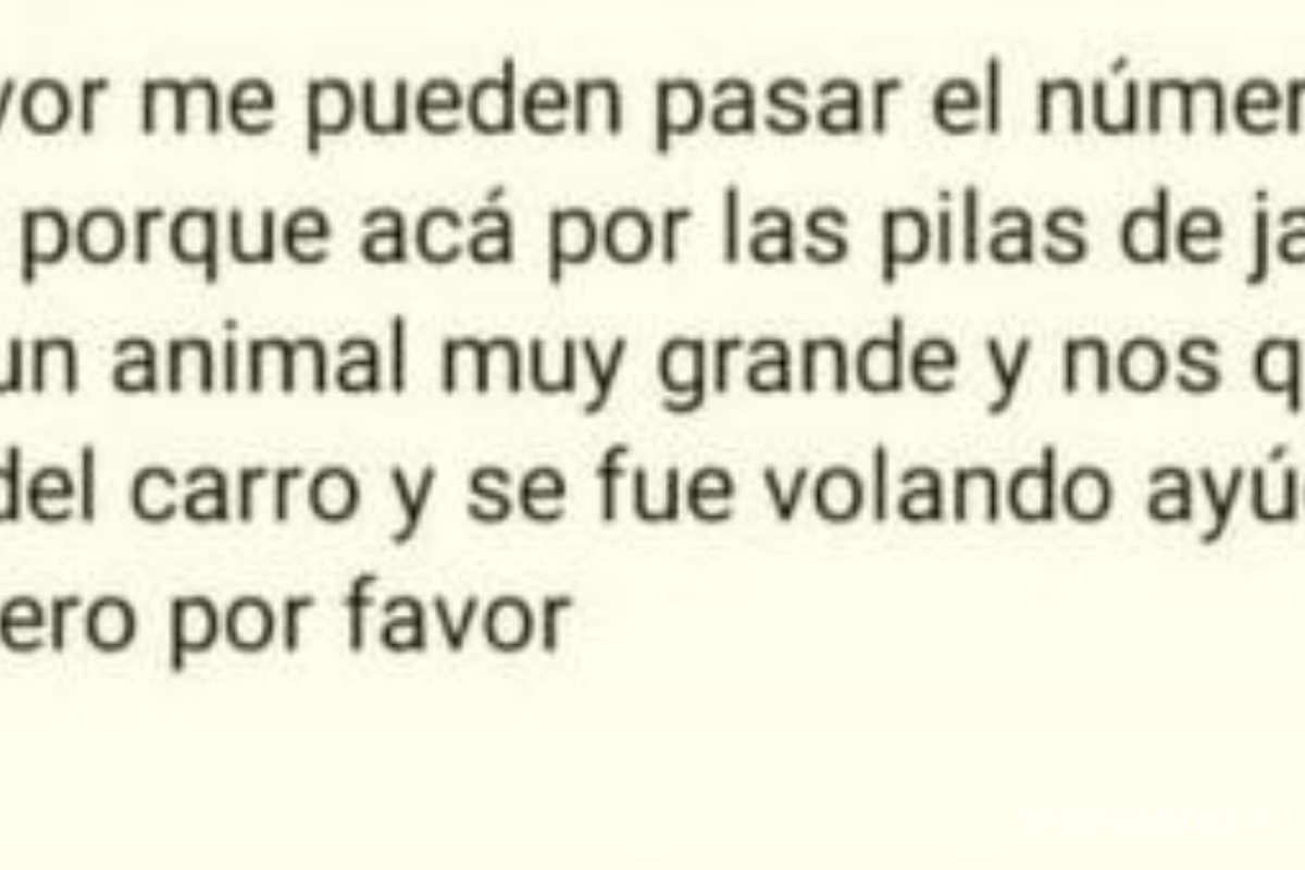 $!CAPTURA TOMADA DE FACEBOOK