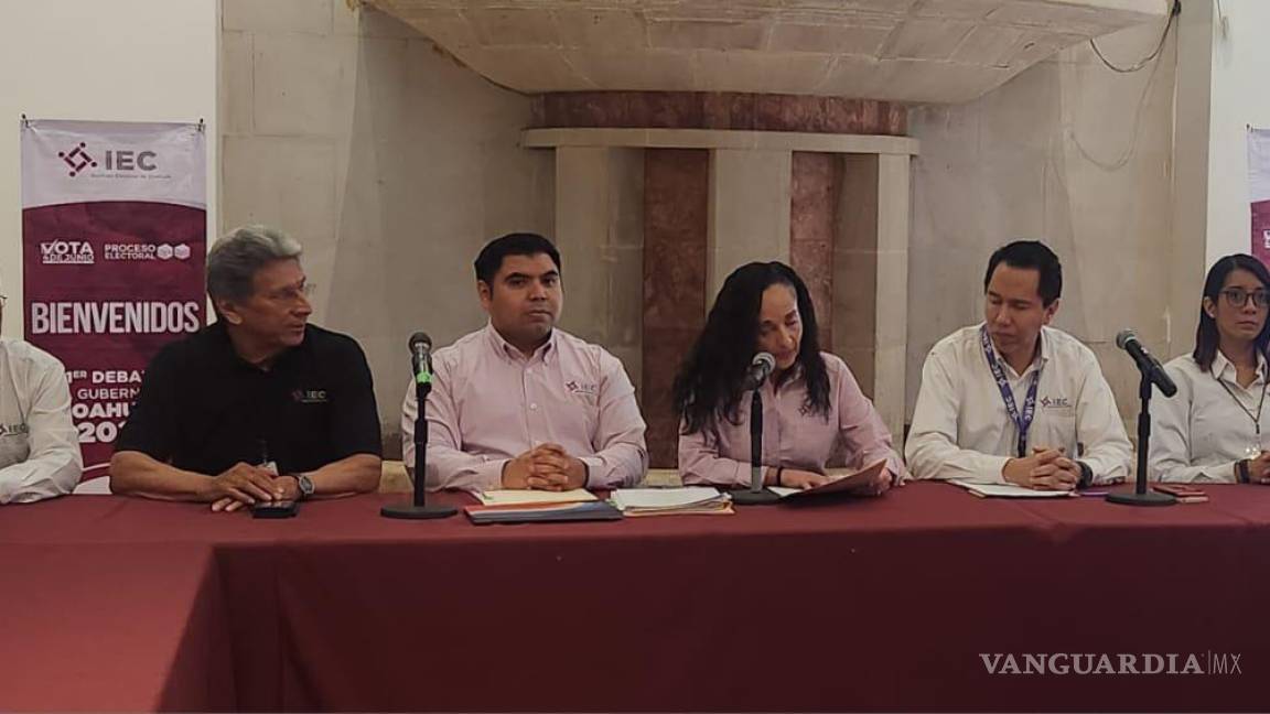 En Torreón, debate entre candidatos tendrá una duración de una hora con 50 minutos