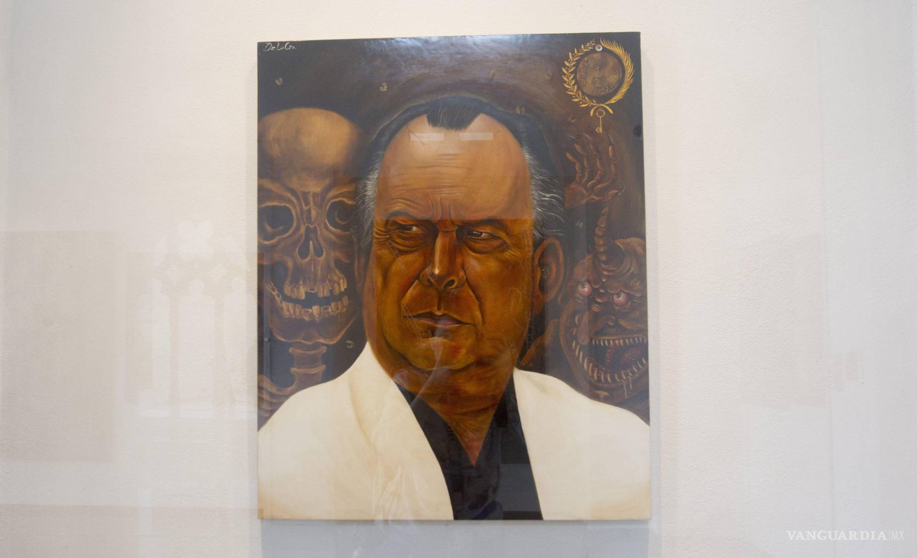 $!Pintura de Mauricio Fernández realizada por el Doctor Lakra, que se expuso en El Museo La Milarca.