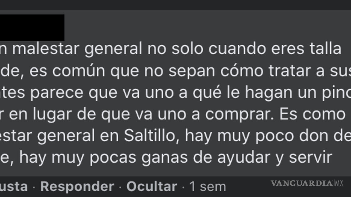 $!En Saltillo sí existe la ‘gordofobia’; usuarios en redes comparten casos de discrimación por sobrepeso