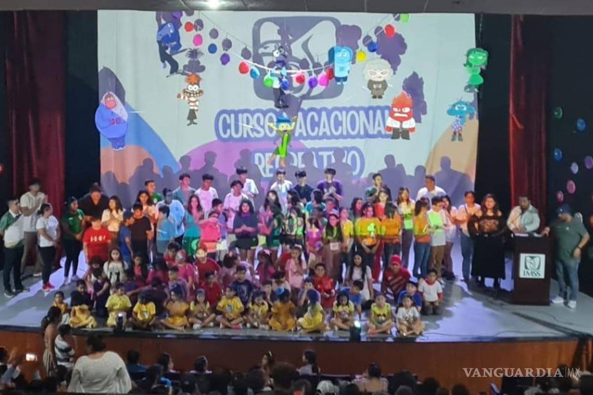 Concluye en IMSS Coahuila el Curso Vacacional Recreativo