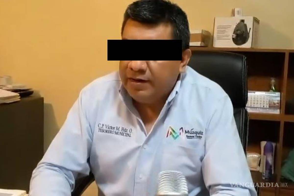 Dan arraigo y brazalete a ex tesorero de Múzquiz tras proceso por desvío de recursos