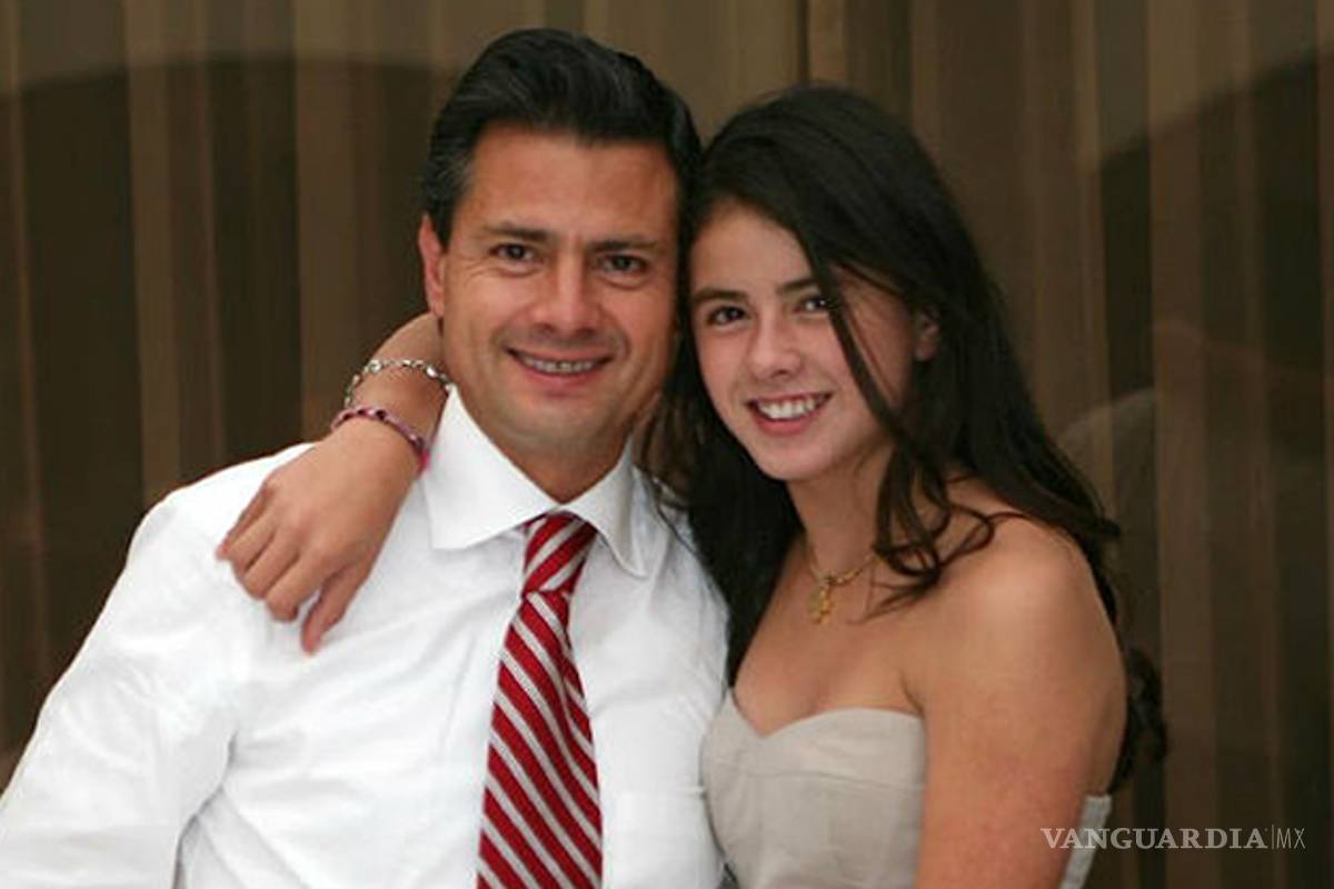 $!Nicole Peña y su noviazgo con el sobrino de Angélica Rivera; ¡Enrique Peña Nieto casi se infarta!