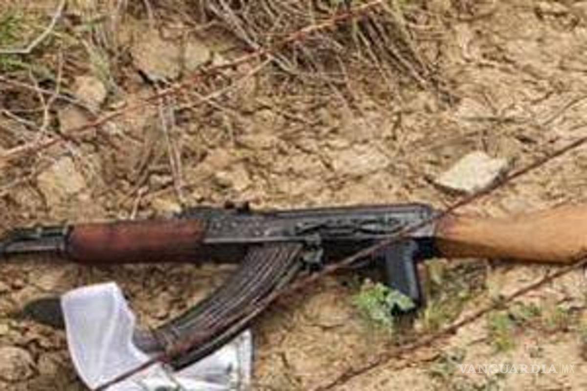 Presunto delincuente armado es abatido en Anáhuac, Nuevo León