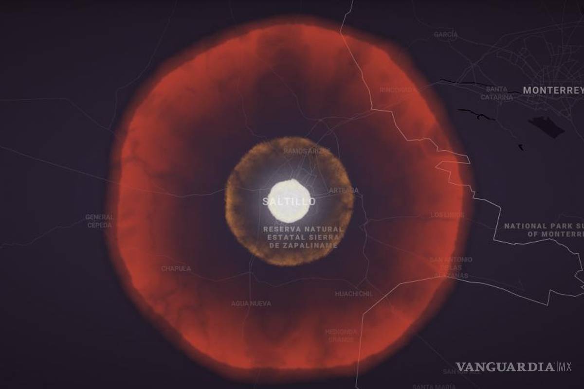 $!¿Qué pasaría si una bomba nuclear explotara en tu ciudad?... estos serían los devastadores efectos (Simulador)