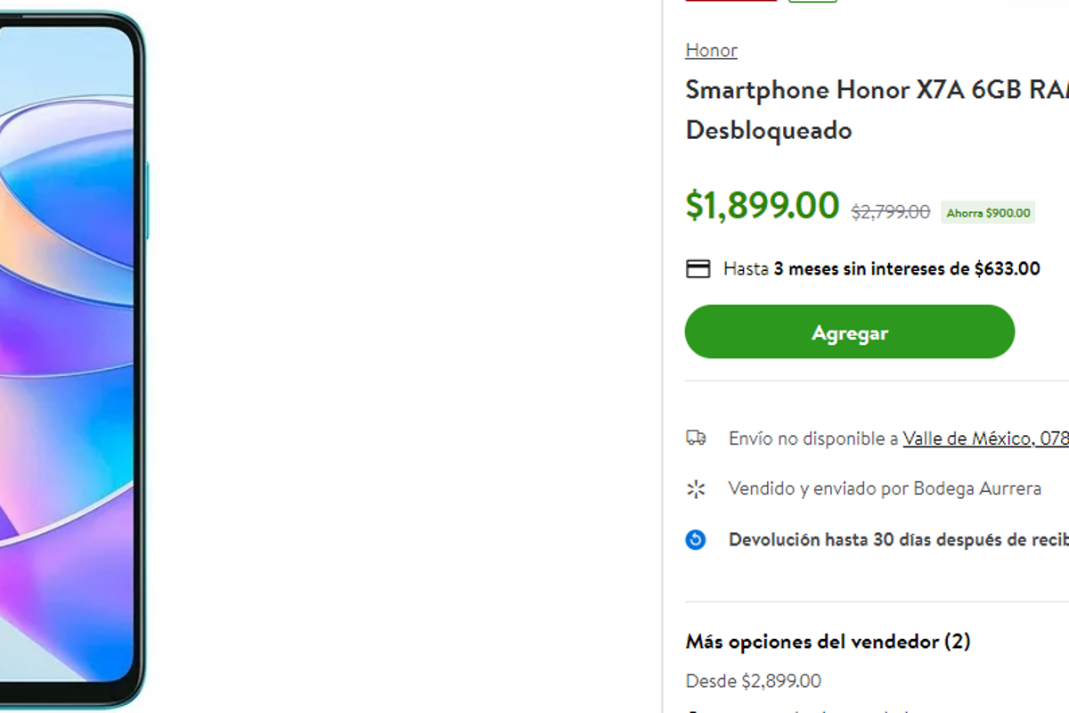 $!Samsung, iPhone, Honor... Estos son los smartphones con los mejores descuentos en Bodega Aurrera