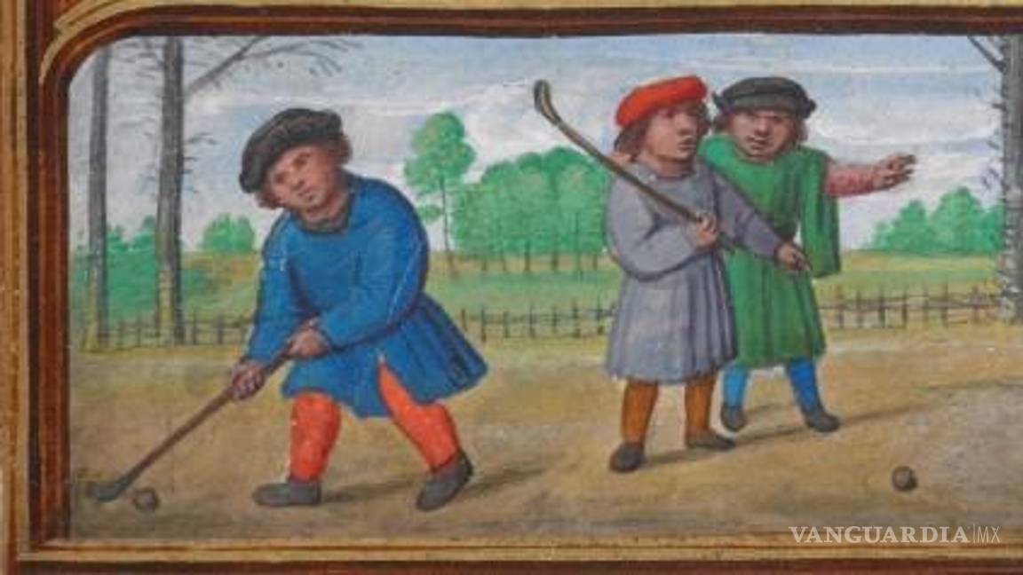 $!Óleo raro de Los chicos McDonald jugando al golf 1741.