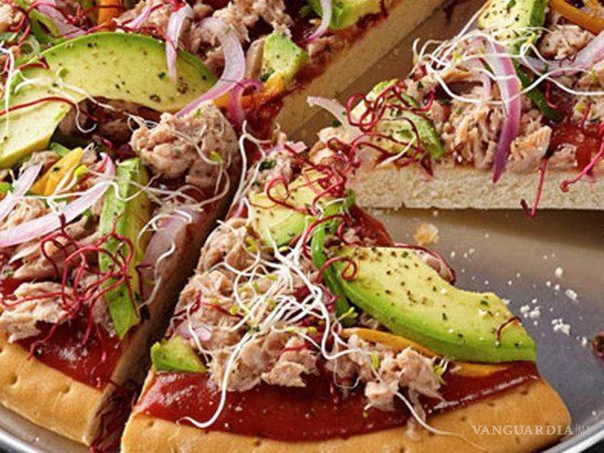 $!Pizza de atún y habanero.