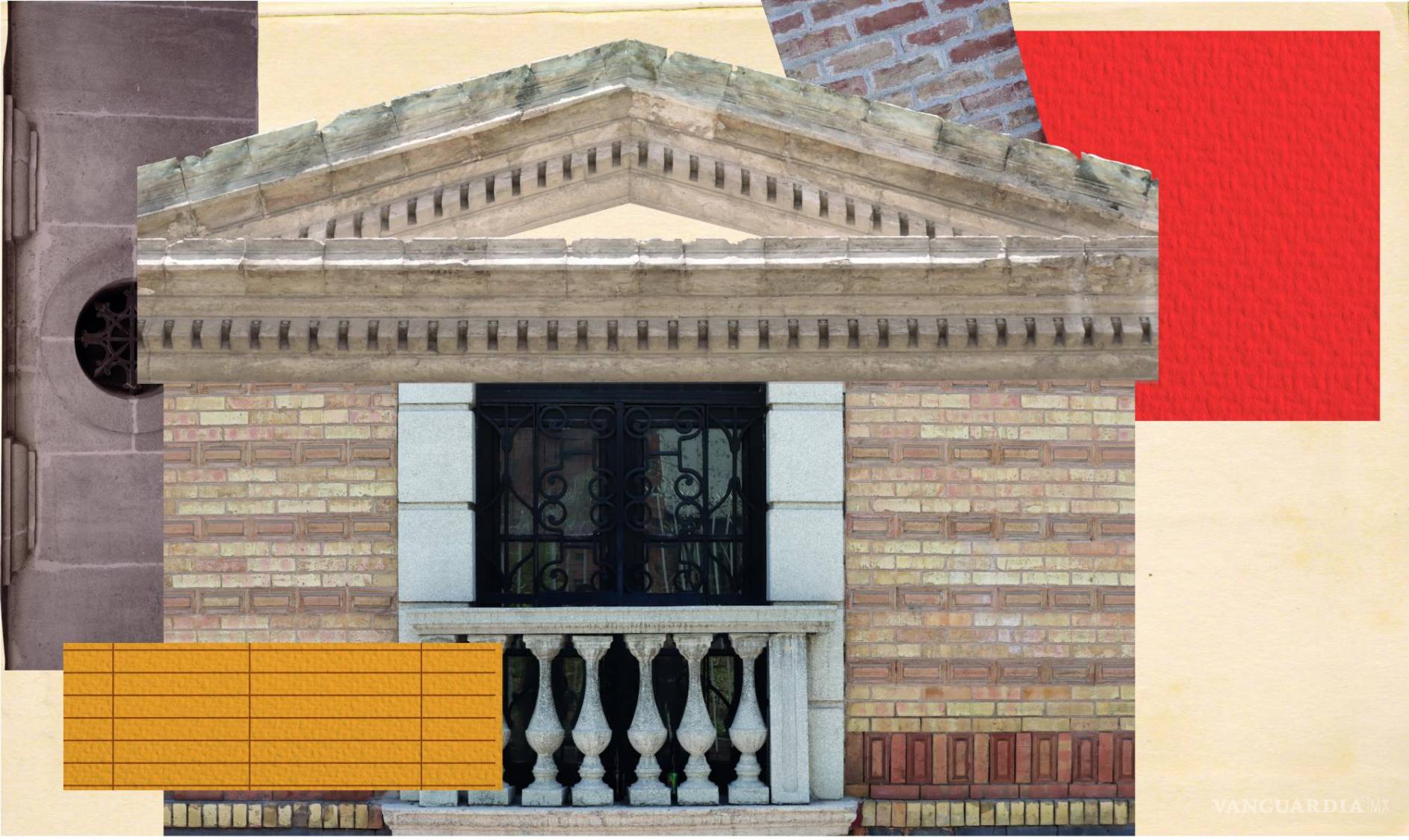 $!Los acabados de las fachadas tienen detalles de zigzag, en voladizo y uno que otro hasta de fantasía.