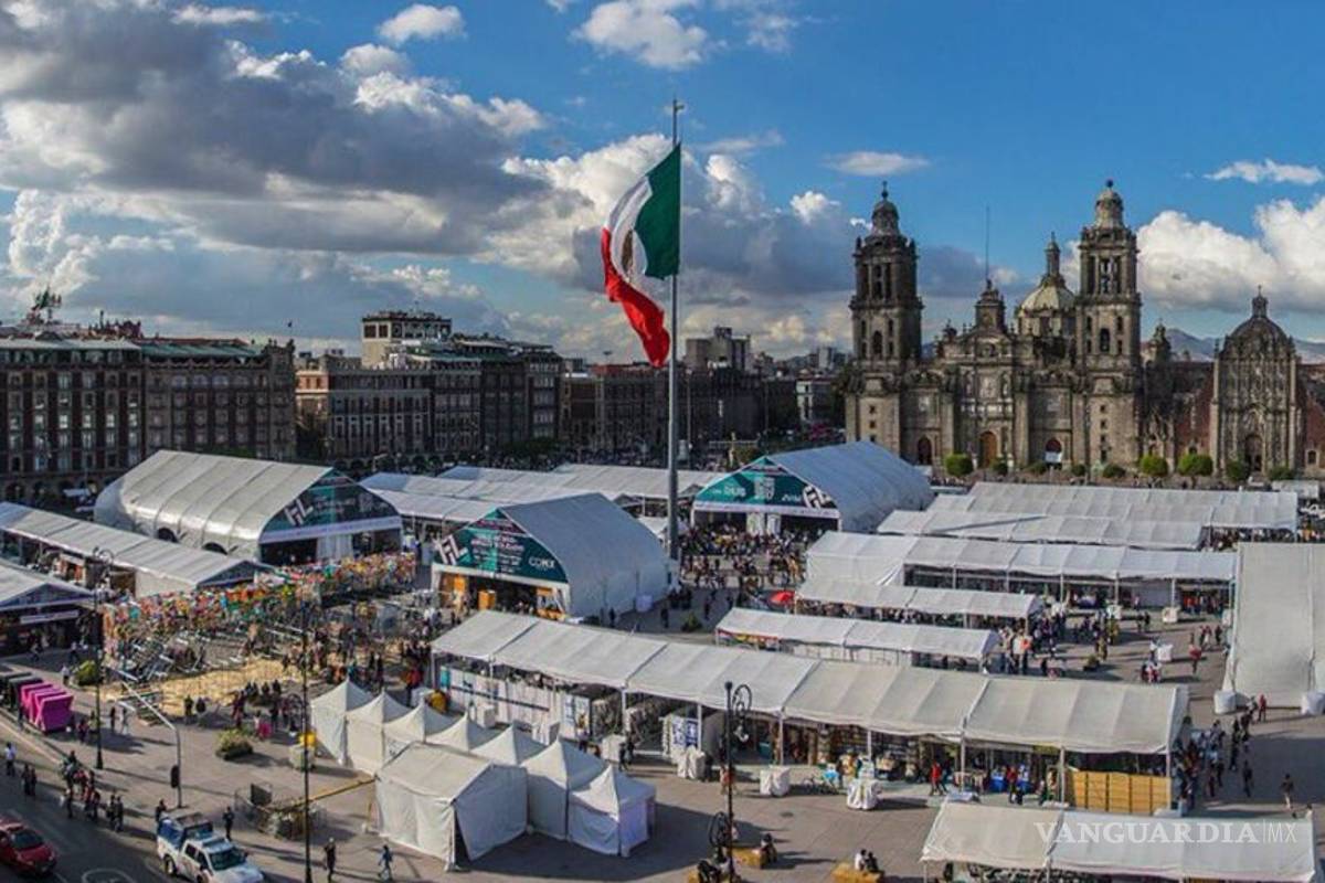 Neruda, Mistral y Bolaño, presentes en Feria del Libro del Zócalo en México
