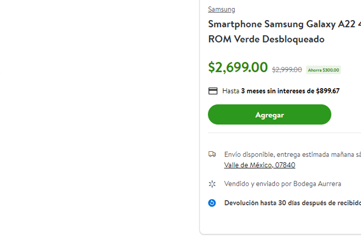 $!Samsung, iPhone, Honor... Estos son los smartphones con los mejores descuentos en Bodega Aurrera
