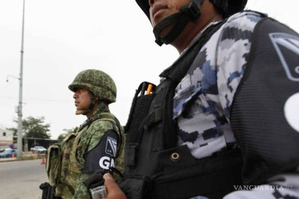 Ante llegada de caravana migrante despliegan elementos de la Guardia Nacional para resguardar frontera en Chiapas