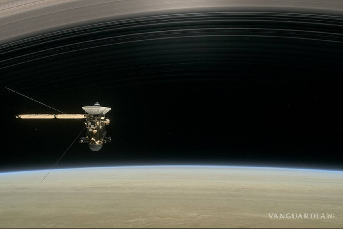 “Espectacular final&quot; para la sonda “Cassini&quot;, entre los anillos de Saturno
