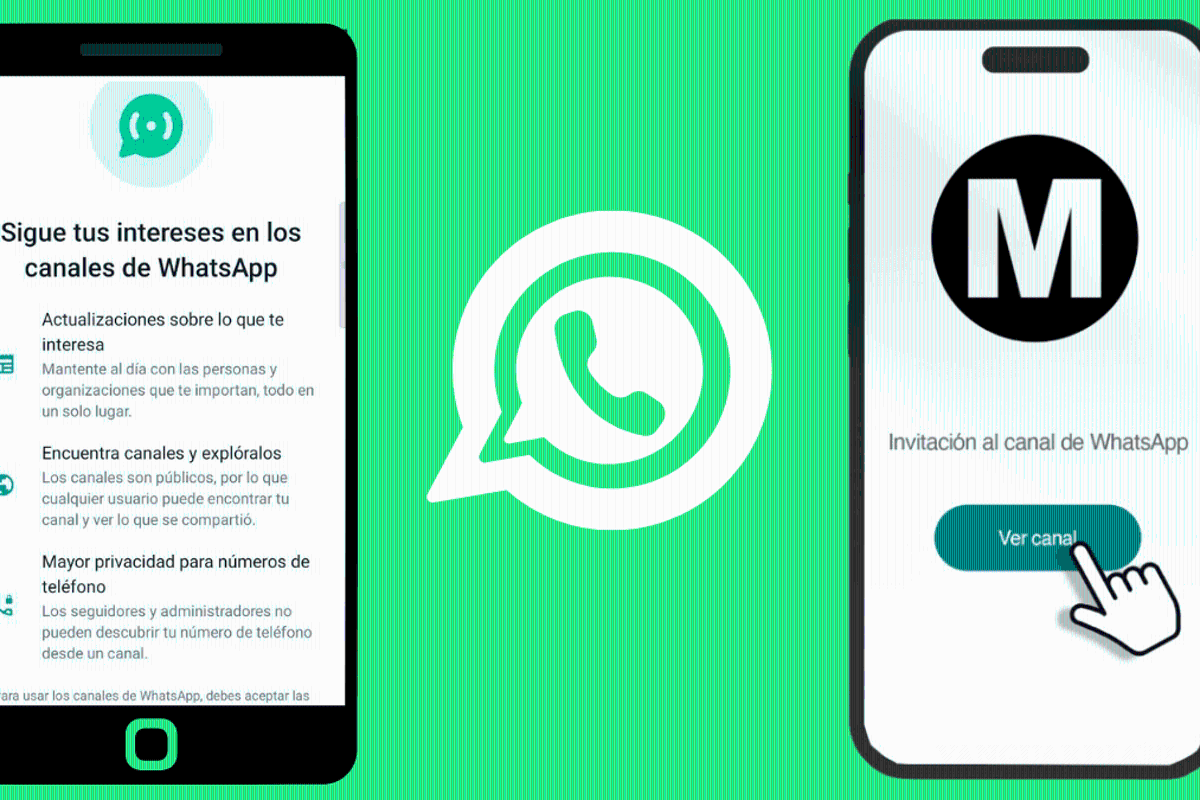 $!Así son los canales de WhatsApp.