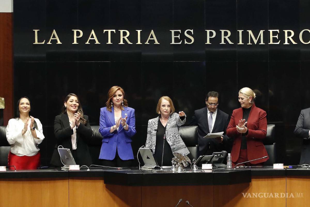Eligen a Laura Itzel Castillo como presidenta del Senado, en sucesión de Fernández Noroña