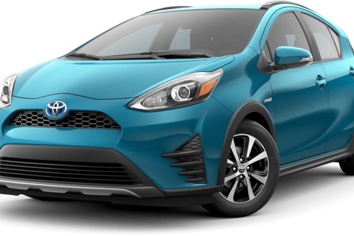 Así es el nuevo Toyota Prius c 2018
