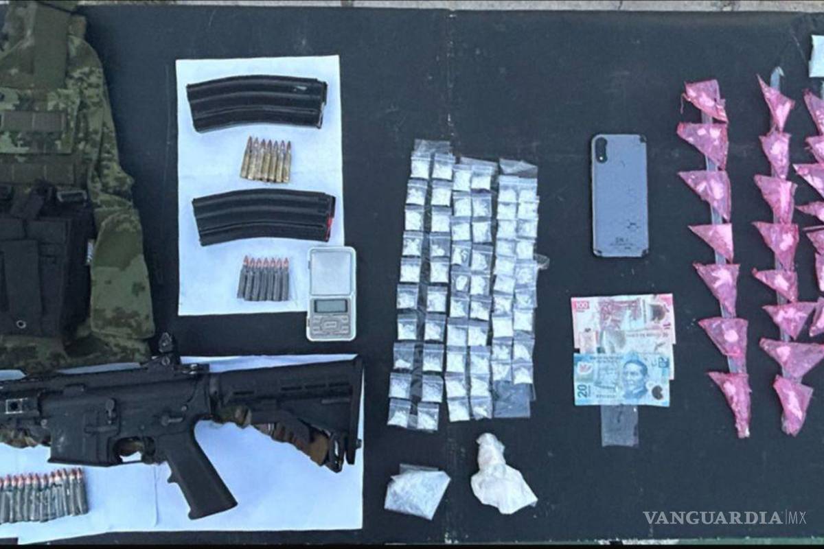 Joven que realizaba labores de sicariato es detenido en Pesquería, Nuevo León