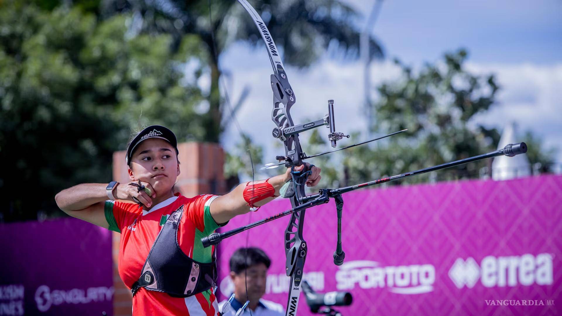 $!Este año participó en la Archery World Cup.