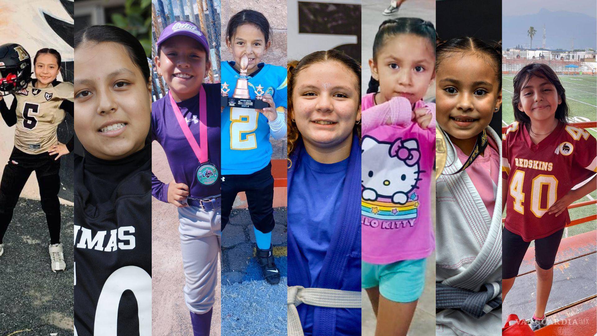 Jugar ‘como niña’: en Saltillo taclean, golpean, batean y derriban estereotipos