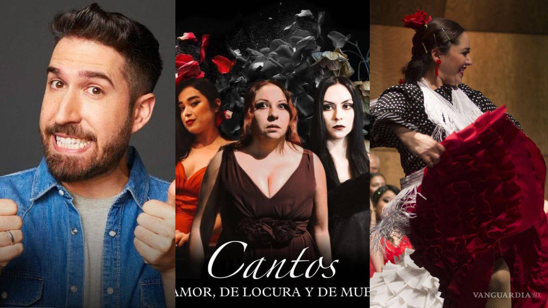 ¿Qué hacer en Saltillo? Flamenco, ópera, Alex Fernández y más comedia