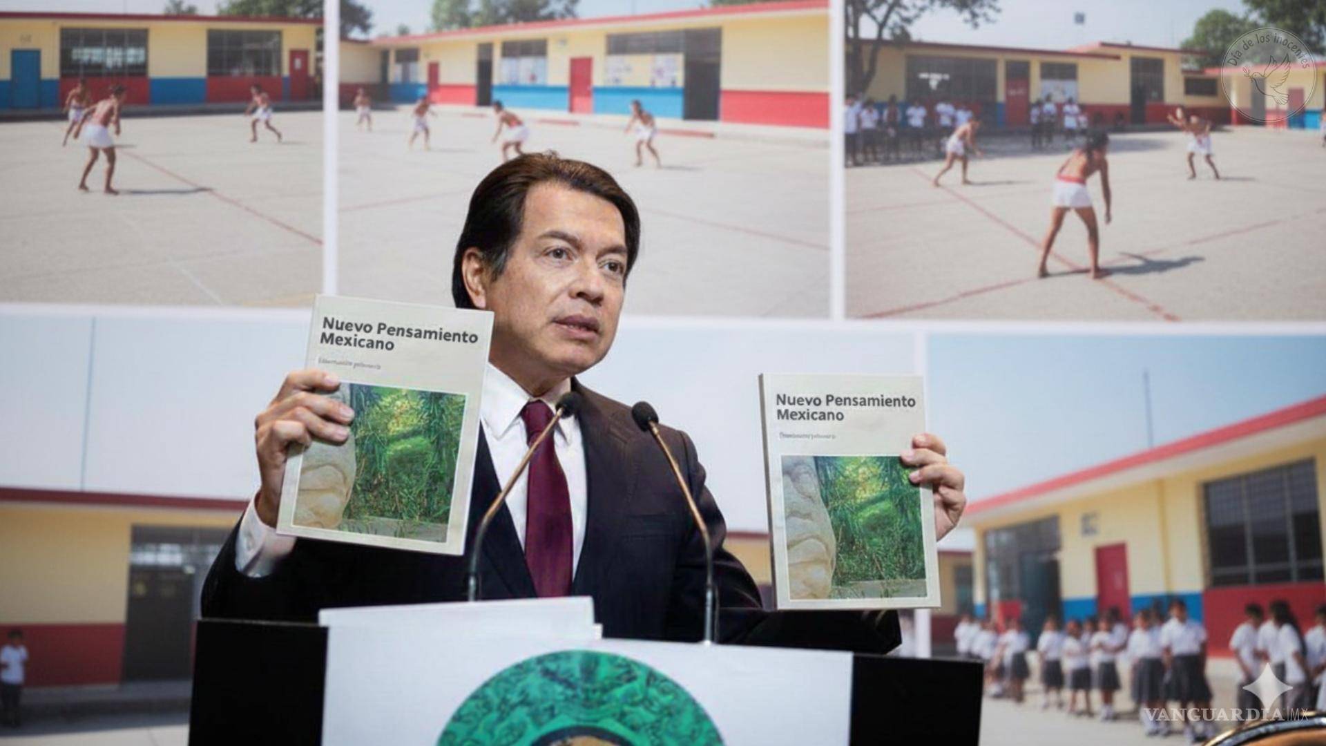 $!Los nuevos libros de texto asombraron a los invitados a la rueda de prensa sorpresa.