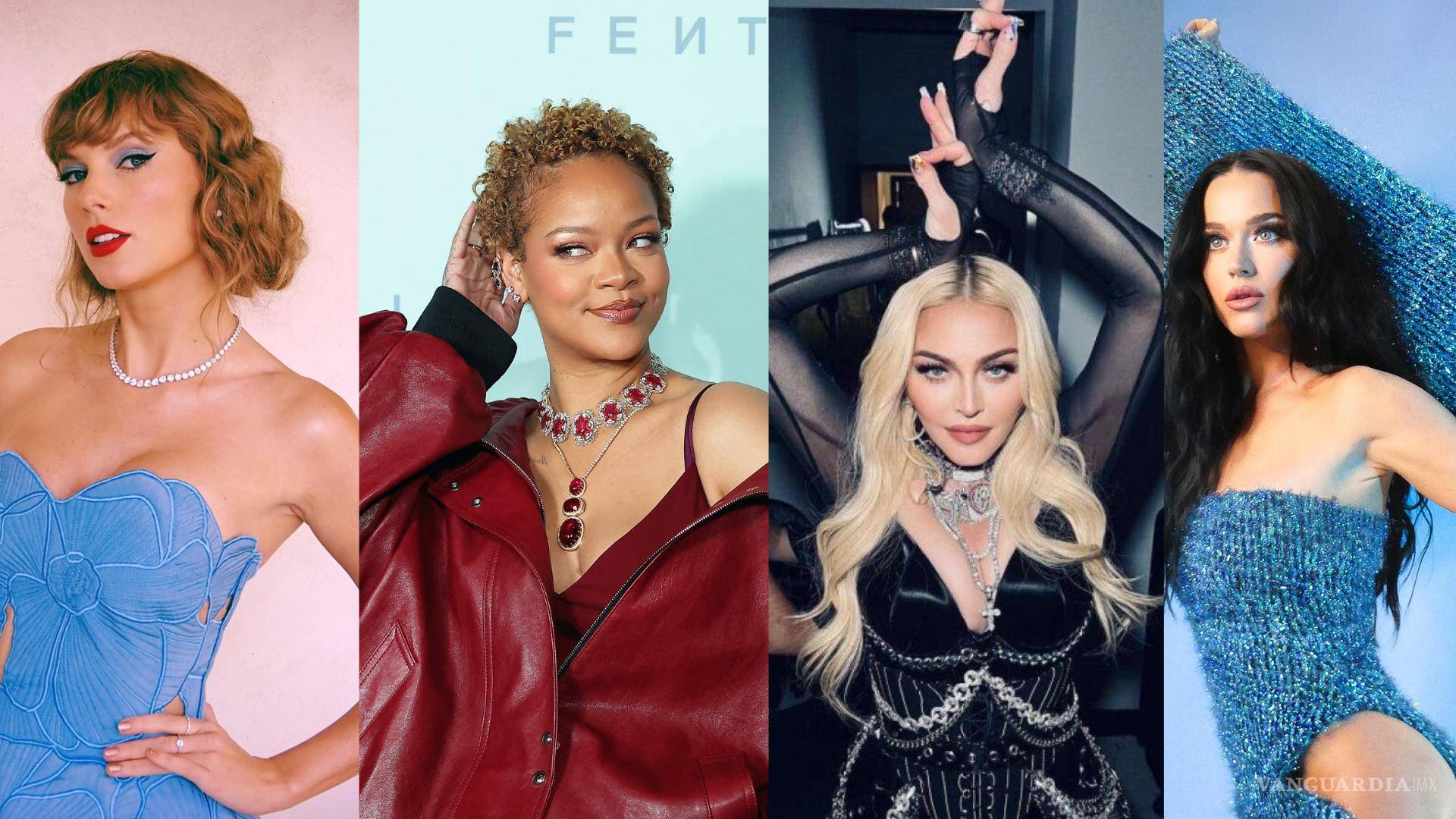 ¿Rihanna, Taylor o Madonna? Estas son las mujeres más millonarias de la industria musical 