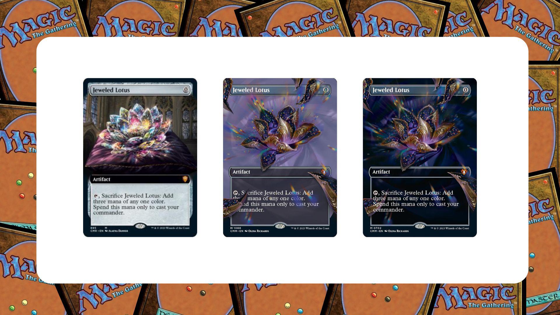 $!Jeweled Lotus MTG