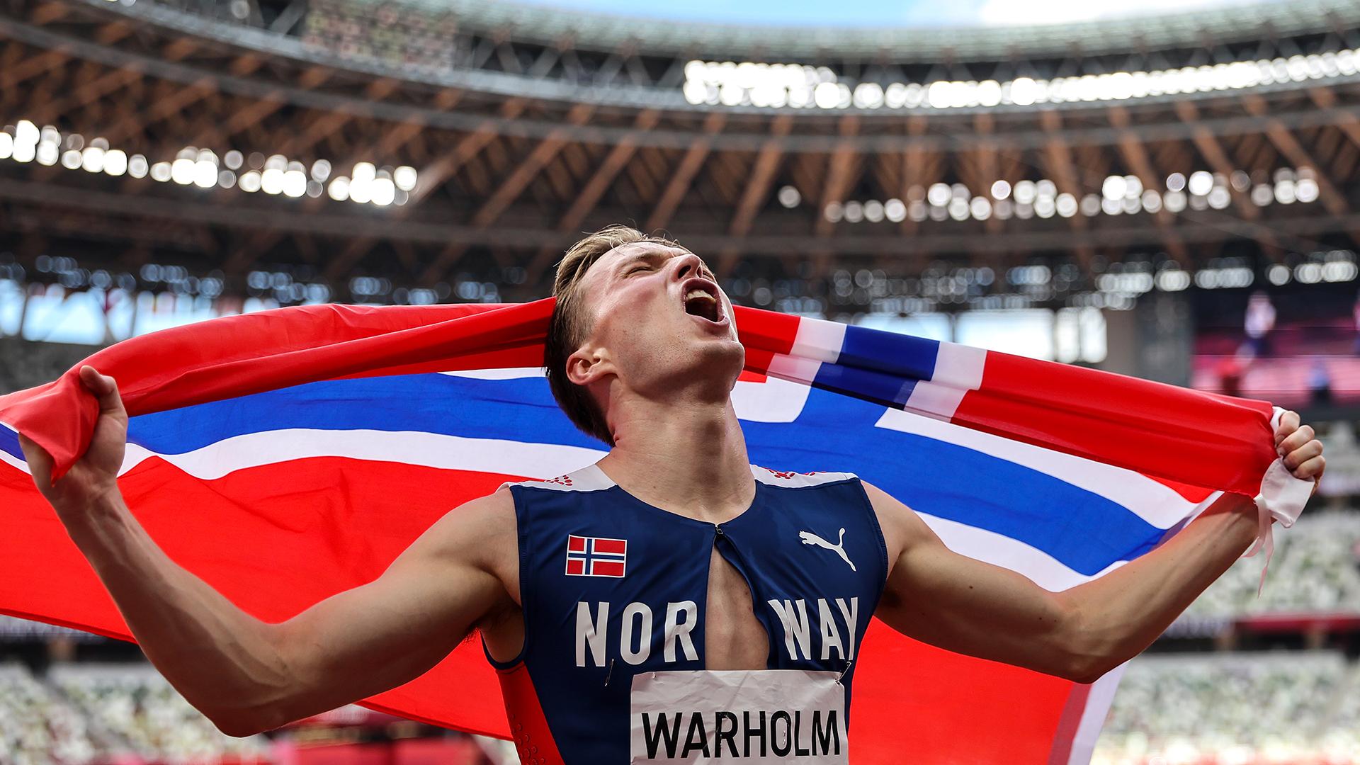 $!Karsten Warholm, campeón olímpico y mundial en los 400 metros vallas.