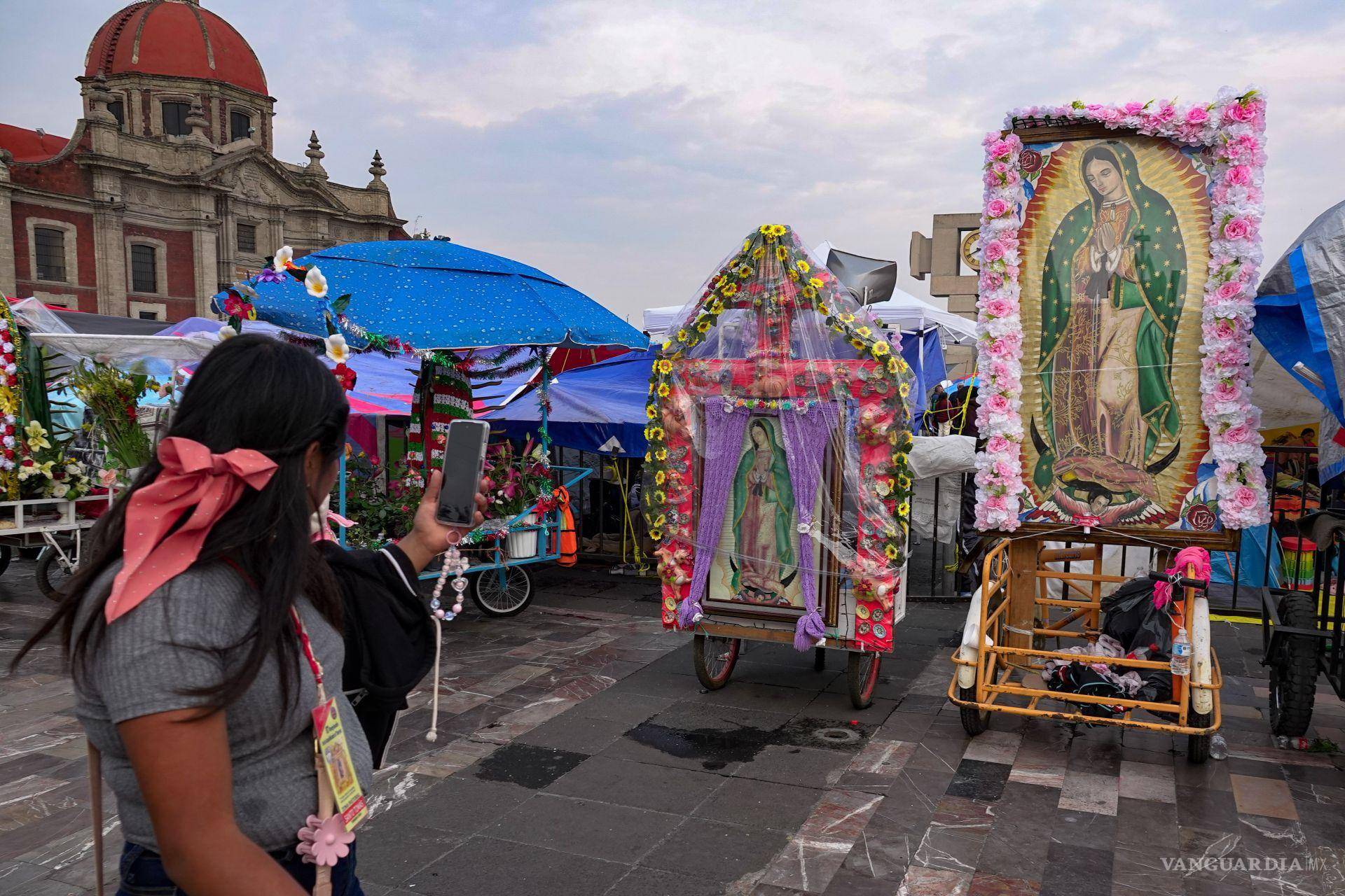 Desde Puebla, Estado de México y Guatemala, llegan primeras peregrinaciones a Basílica de Guadalupe