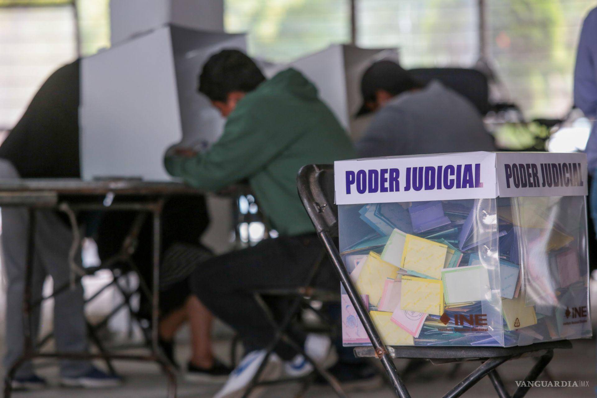 Desairan mexicanos elección judicial... participación fue de entre 12.57 a 13.32% 