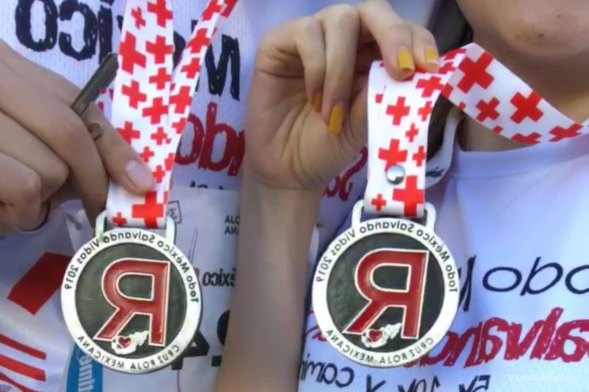 $!El primer dorsal de Diana en una carrera organizada por la Cruz Roja Saltillo, un símbolo de sus inicios en el running.