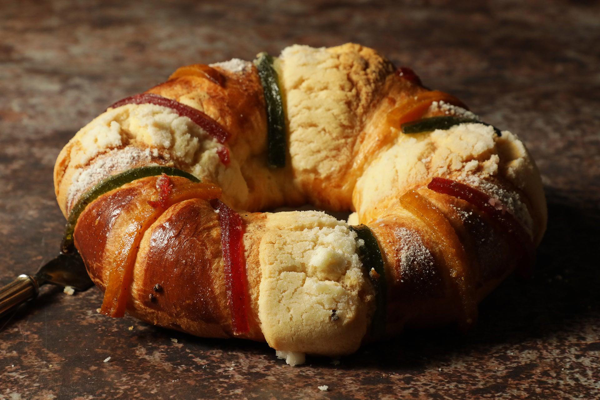 $!Rosca de Reyes tradicional: el clásico que nunca falla.