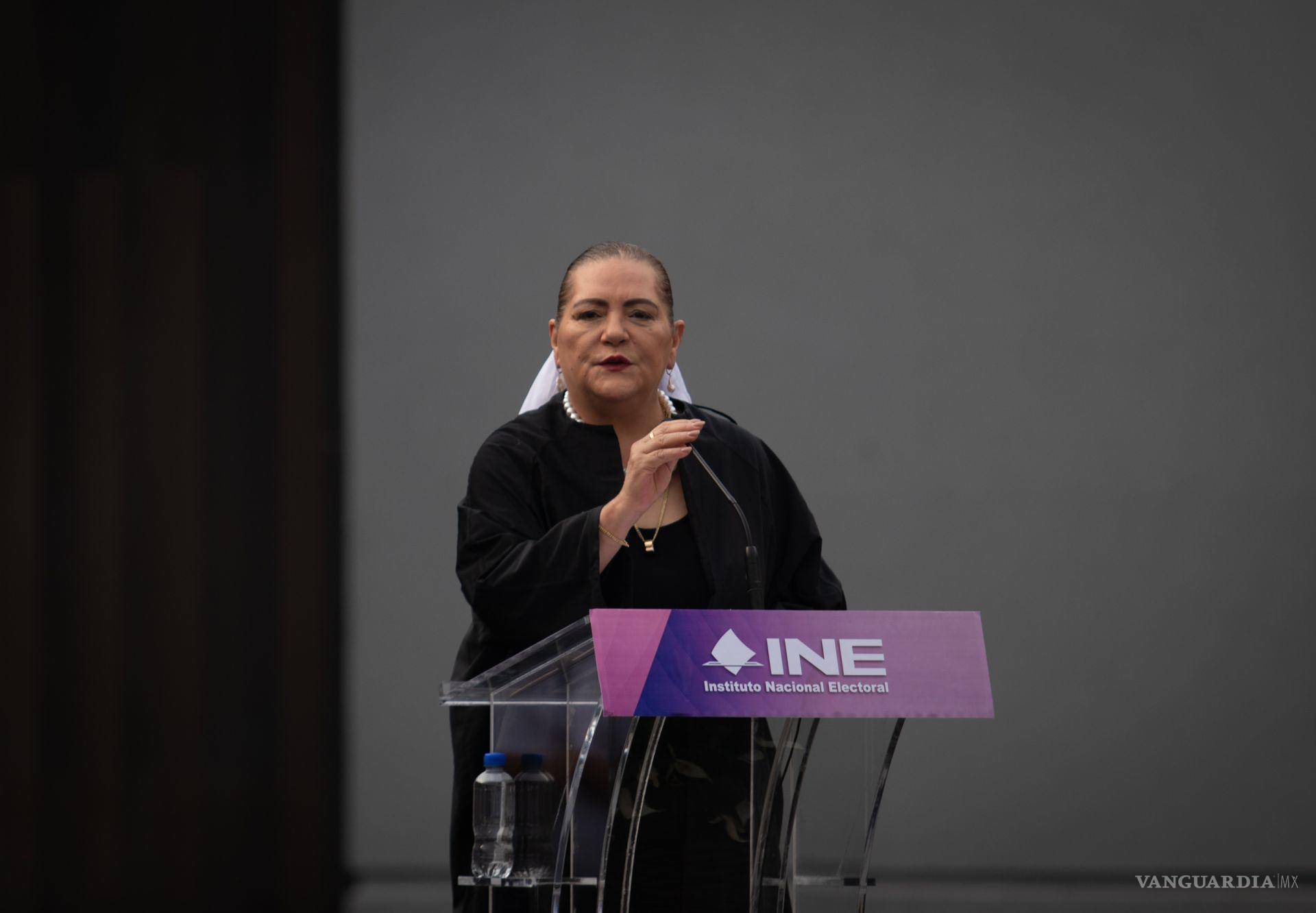 Taddei llama a votar en arranque de la jornada electoral; ‘elegiremos el tipo de justicia que queremos’