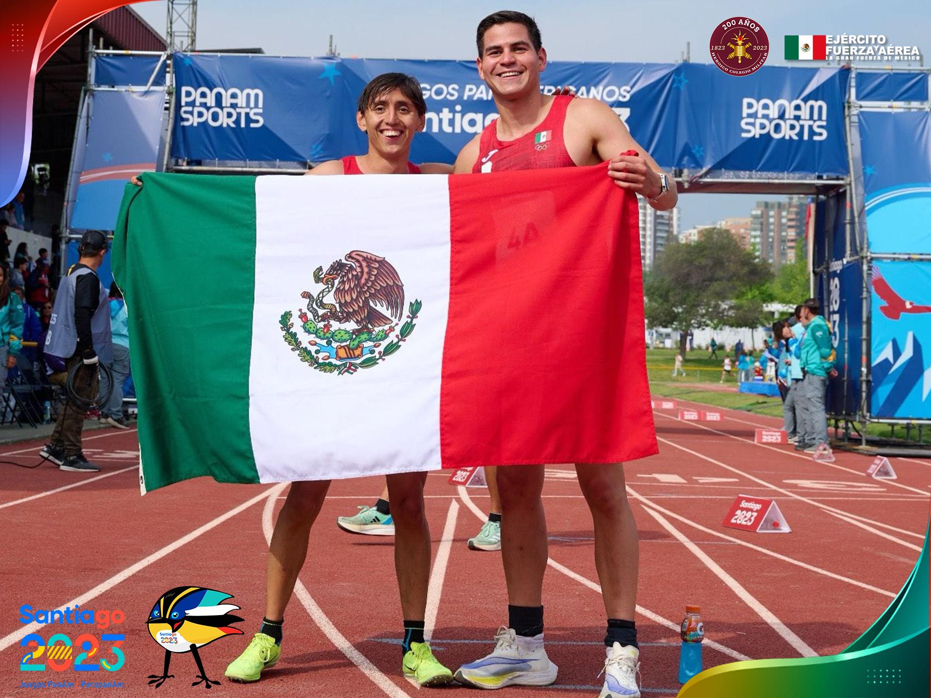 $!Duilio Jared Carrillo González y Emiliano Hernández ganaron el oro en los juegos de Santiago 2023.