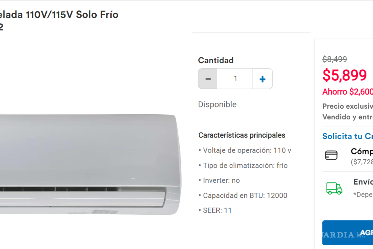 $!Coppel: Estos son los aires acondicionados con los mejores descuentos para enfrentar el calor de la Canícula