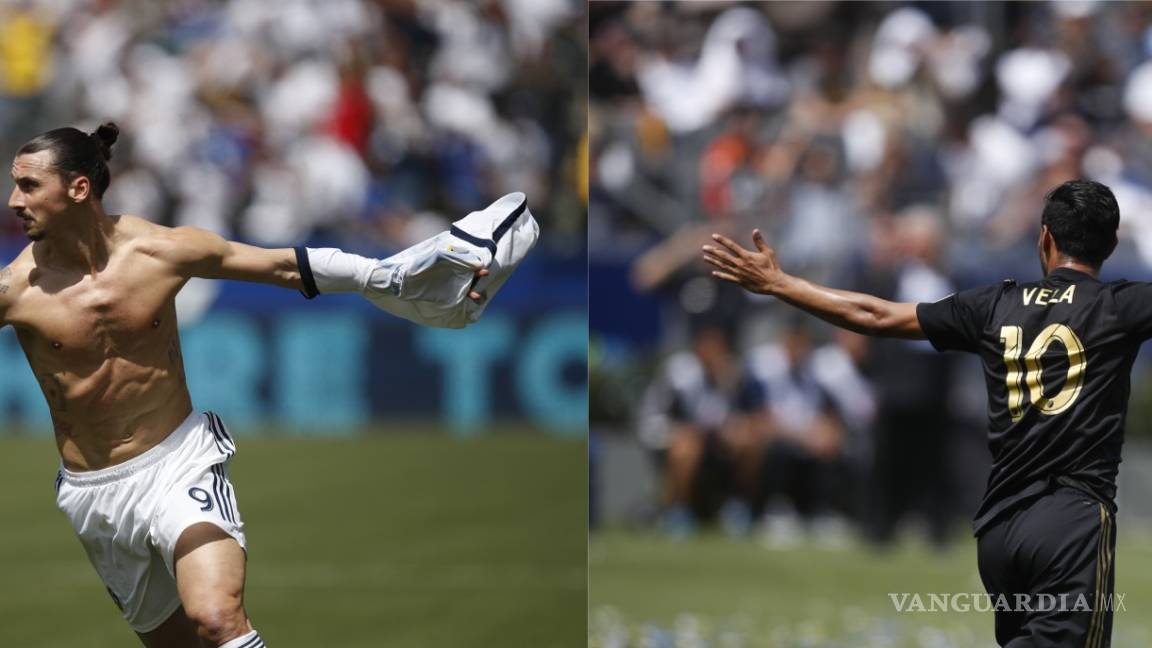 Duelazo de titanes: con doblete de Zlatan y Carlos Vela, el Galaxy vence al LAFC