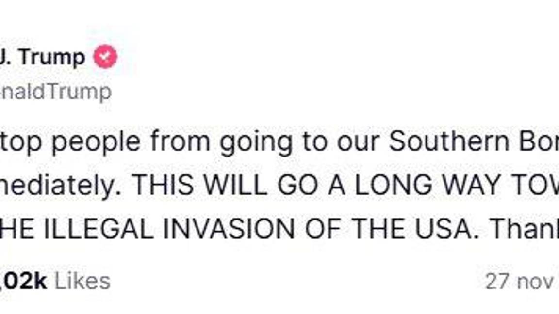 $!México acordó detener migración a EU: destaca Trump; Sheinbaum ‘no cerrará frontera sur’