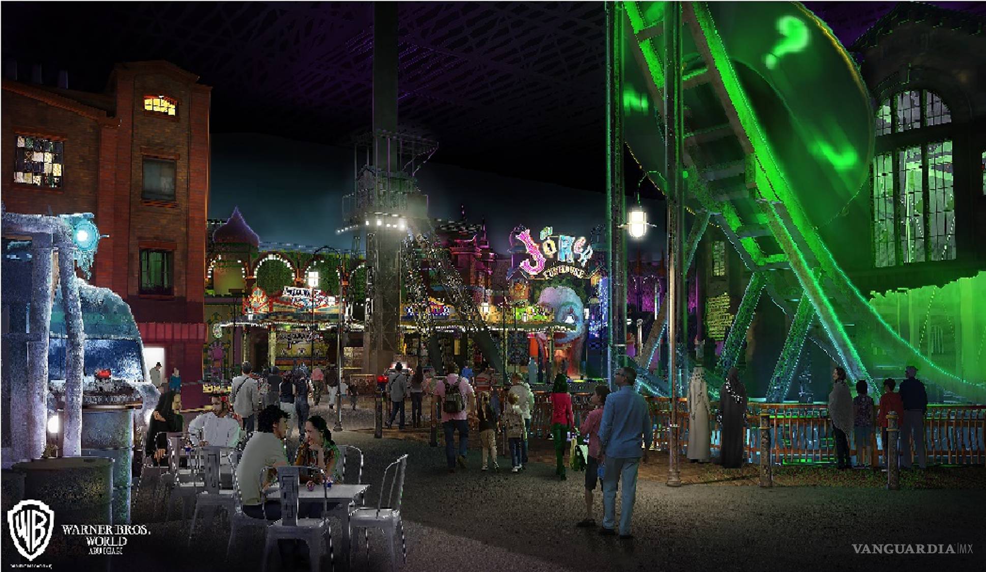 $!Warner Bros. World en Abu Dhabi incluirá nueva atracciones