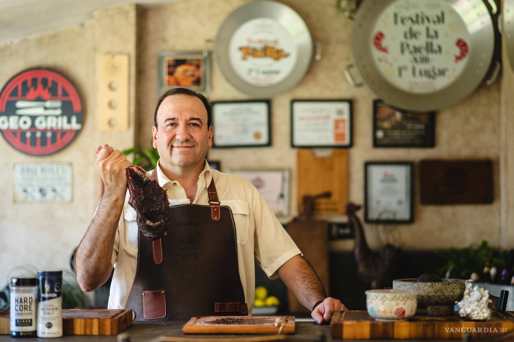 Jorge Padilla: el asador une, enseña y relaja: ‘es familia y amigos’