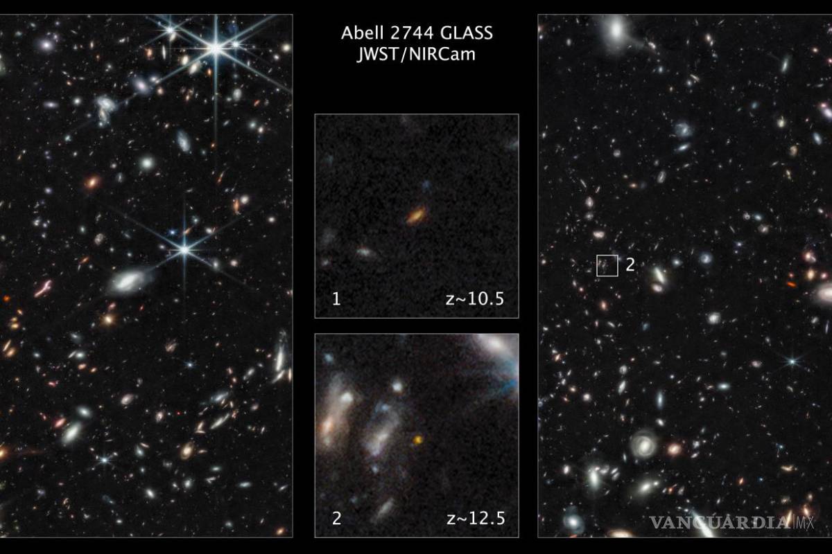 Telescopio espacial James Webb detecta una galaxia que pudo haberse formado después del Big Bang