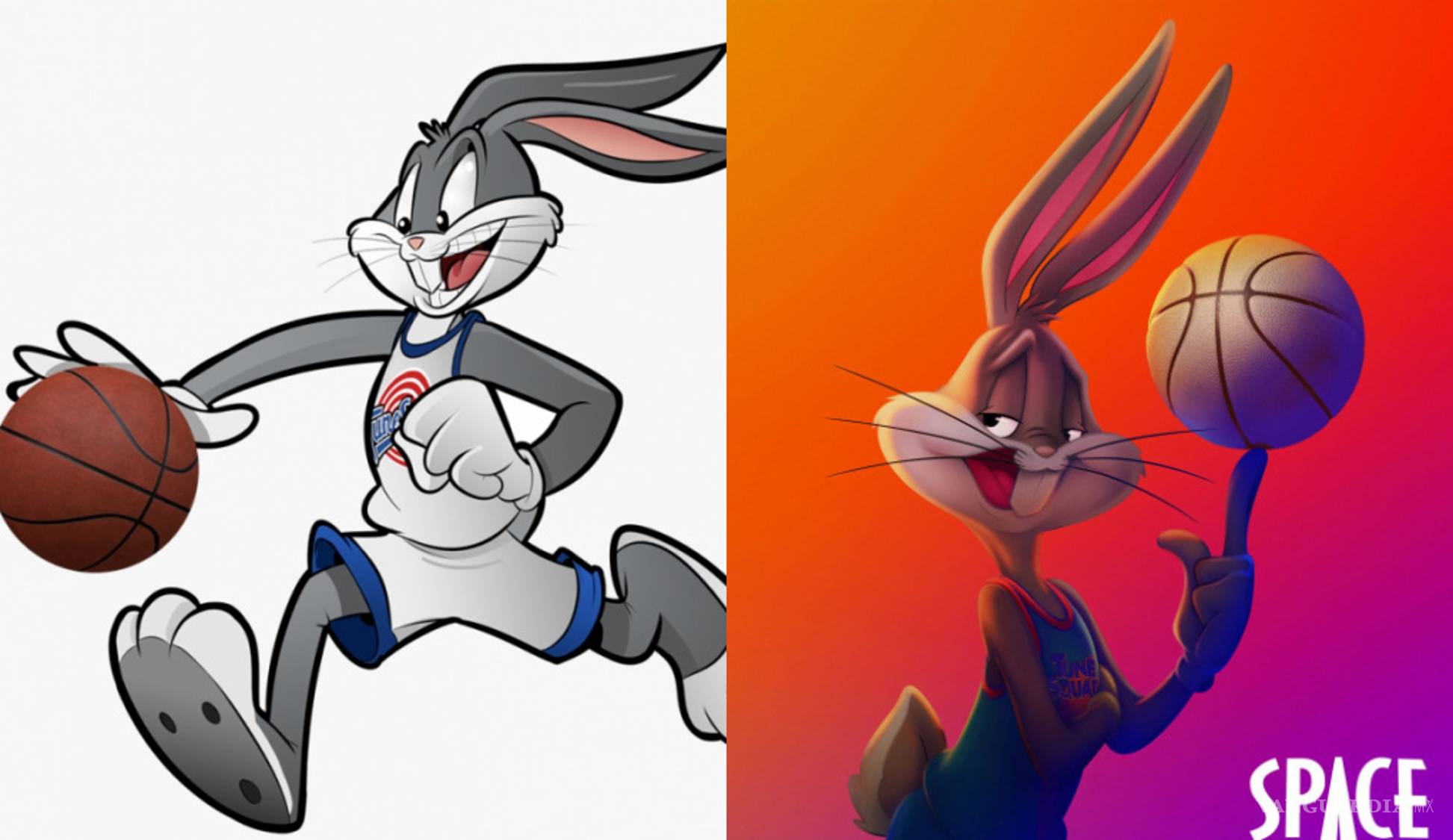 $!‘Space Jam: Una nueva era’, el antes y después del clásico animado