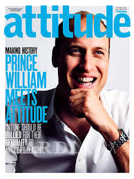 $!Príncipe William hace historia y engalana portada de revista gay