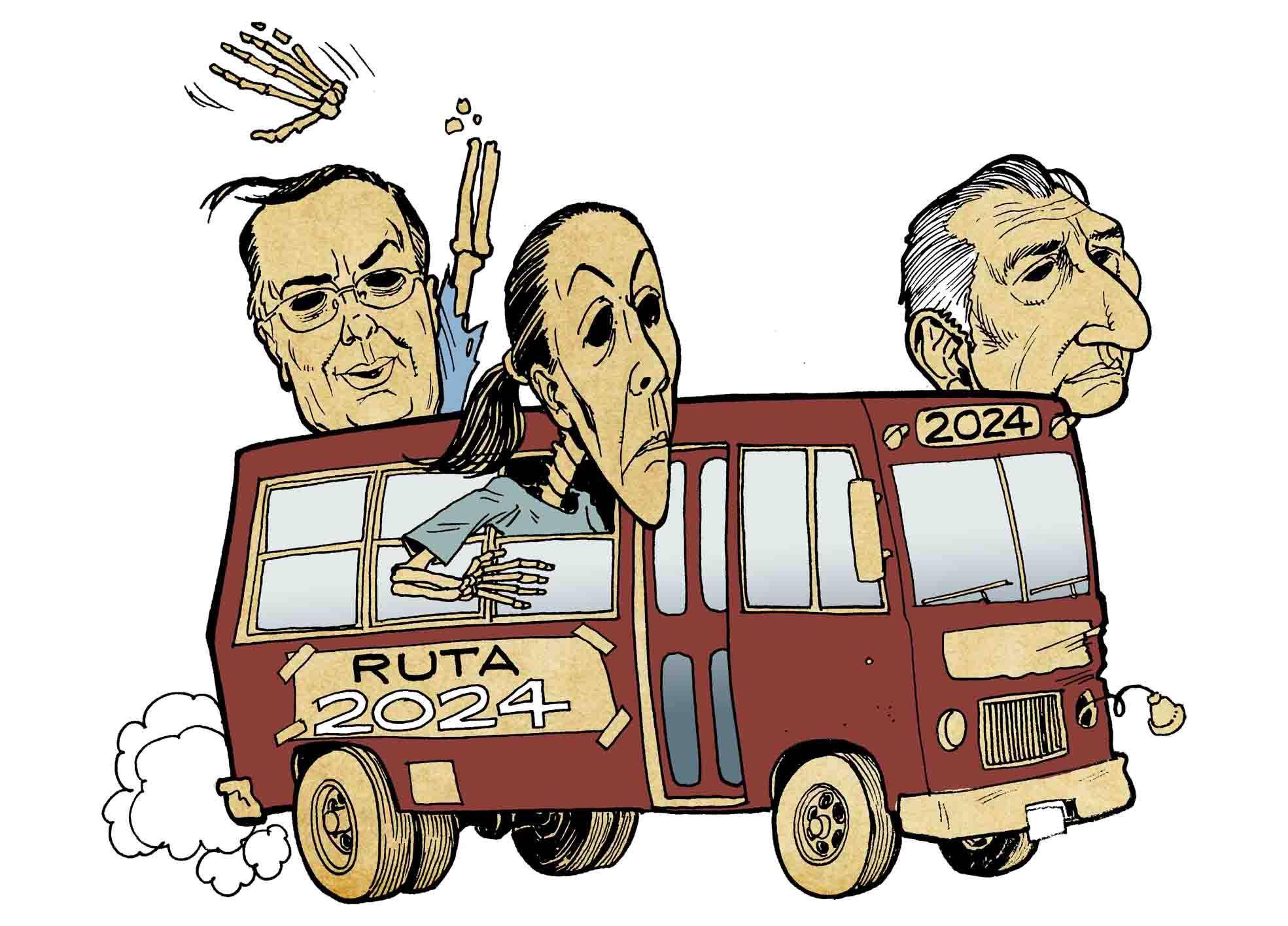 $!SHEINBAUM, EBRARD y ADÁN AUGUSTO.