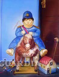 $!‘Pedrito a caballo’, Fernando Botero, 1974