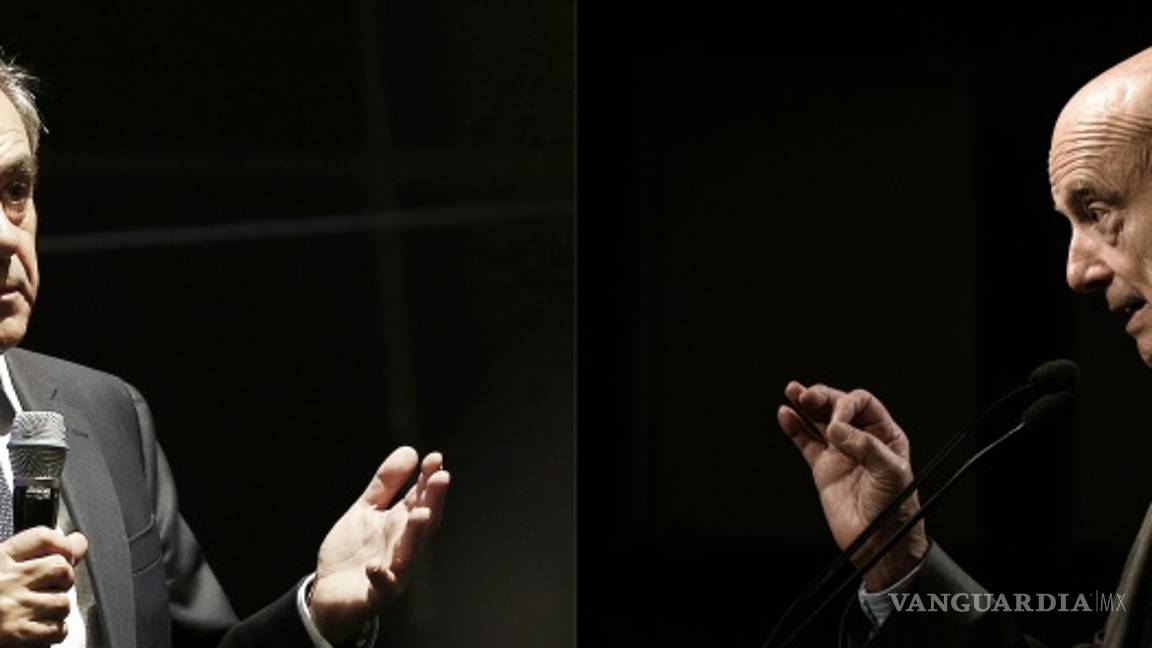 $!Comienza el duelo a dos entre Fillon y Juppé por ser el candidato de derecha en Francia