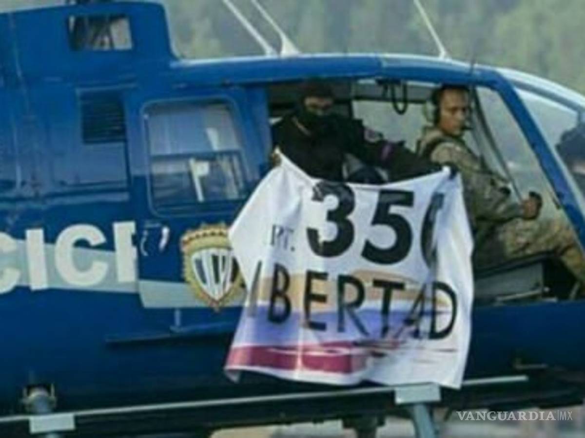 $!Oscar Pérez, piloto que secuestró helicóptero en Venezuela, llama a ir contra Maduro