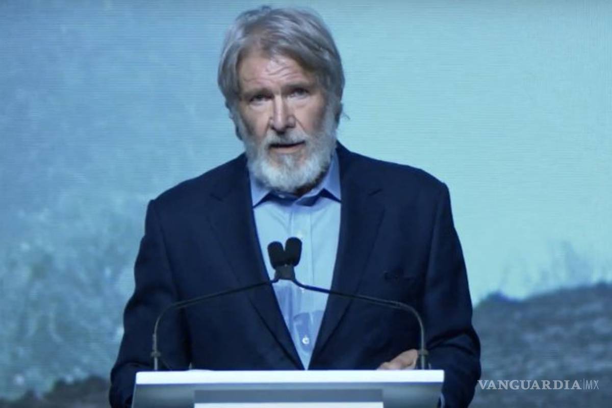 ‘Dejen de darle poder a quien no cree en la ciencia’: Harrison Ford